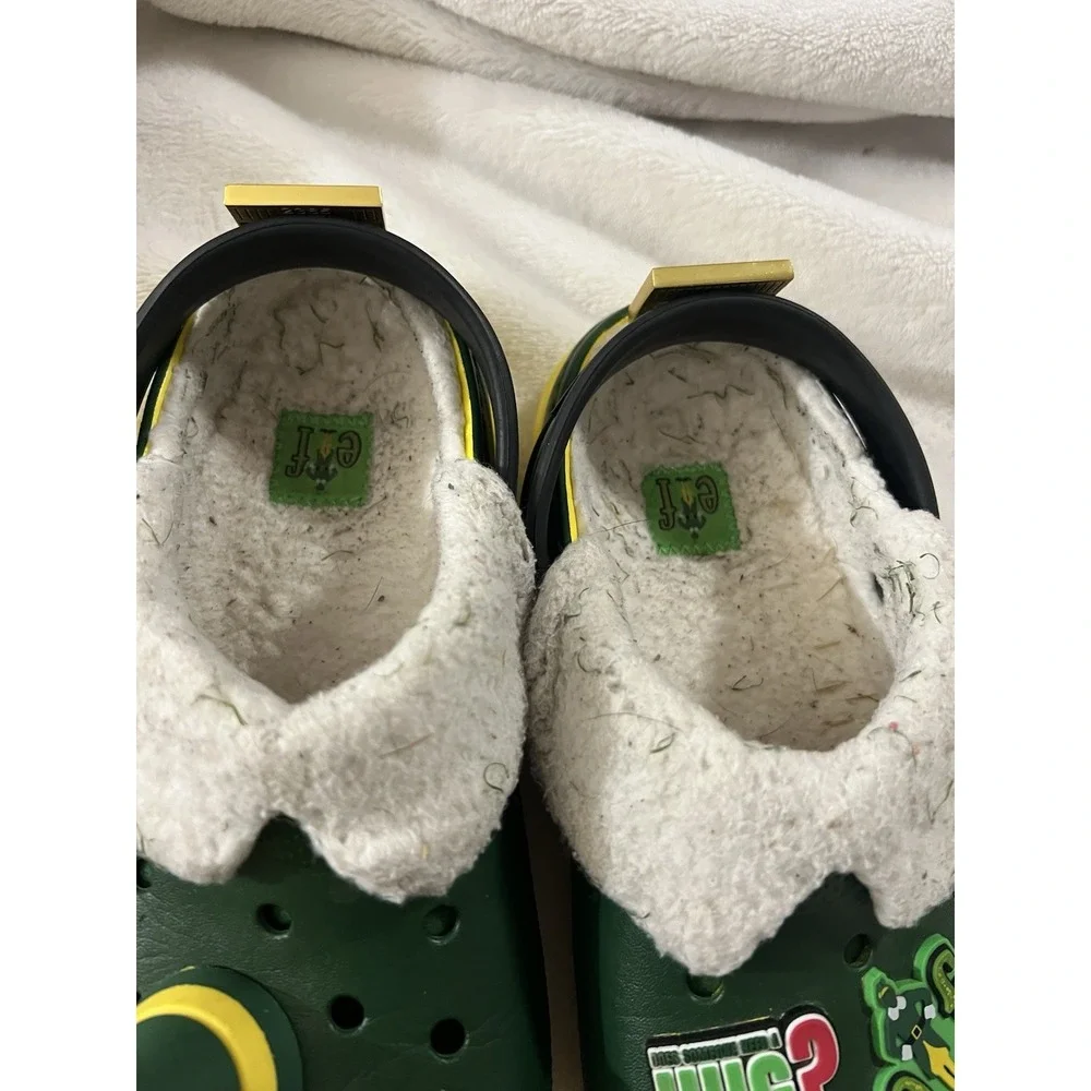 Buddy The Elf‎ Classic Clog Sherpa Lined Kids Size J 3